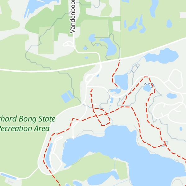 Map of Molinaro Visitor Center