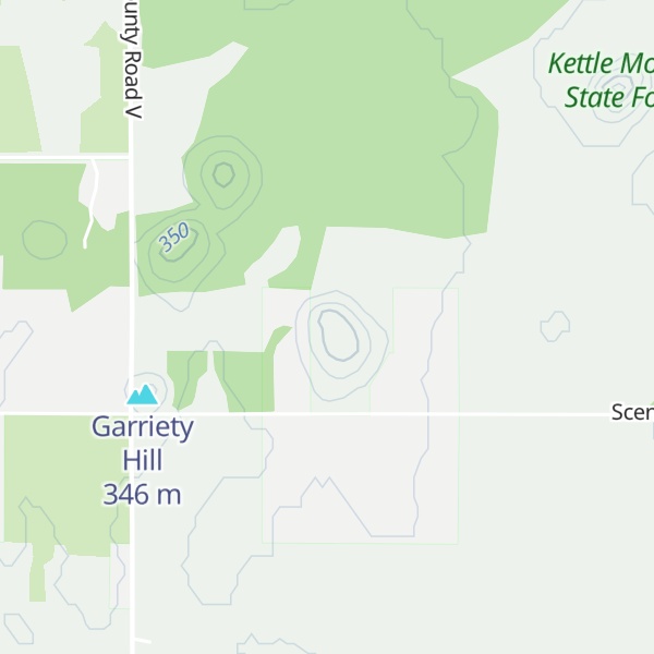 Map of Conner Hill