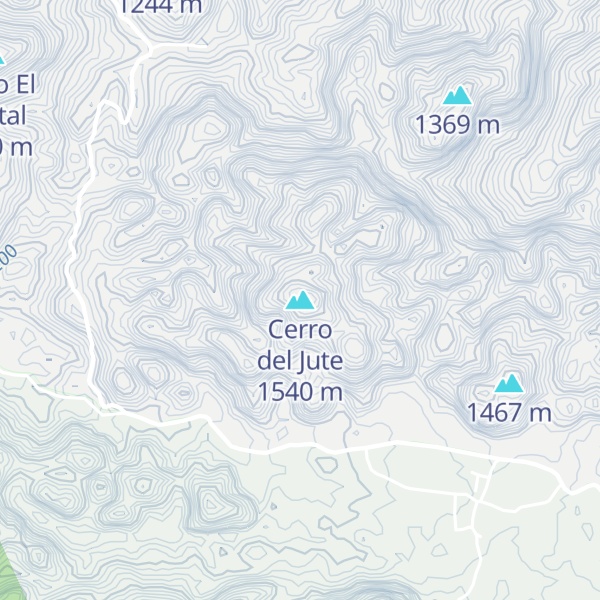 Map of Cerro del Jute