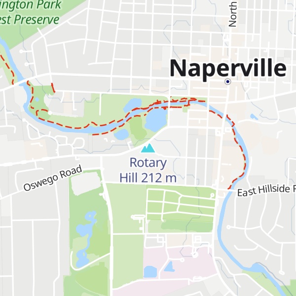 Map of Rotary Hill