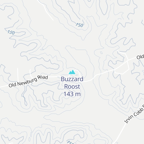 Map of Buzzard Roost
