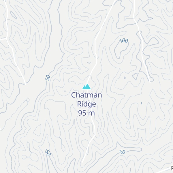 Map of Chatman Ridge