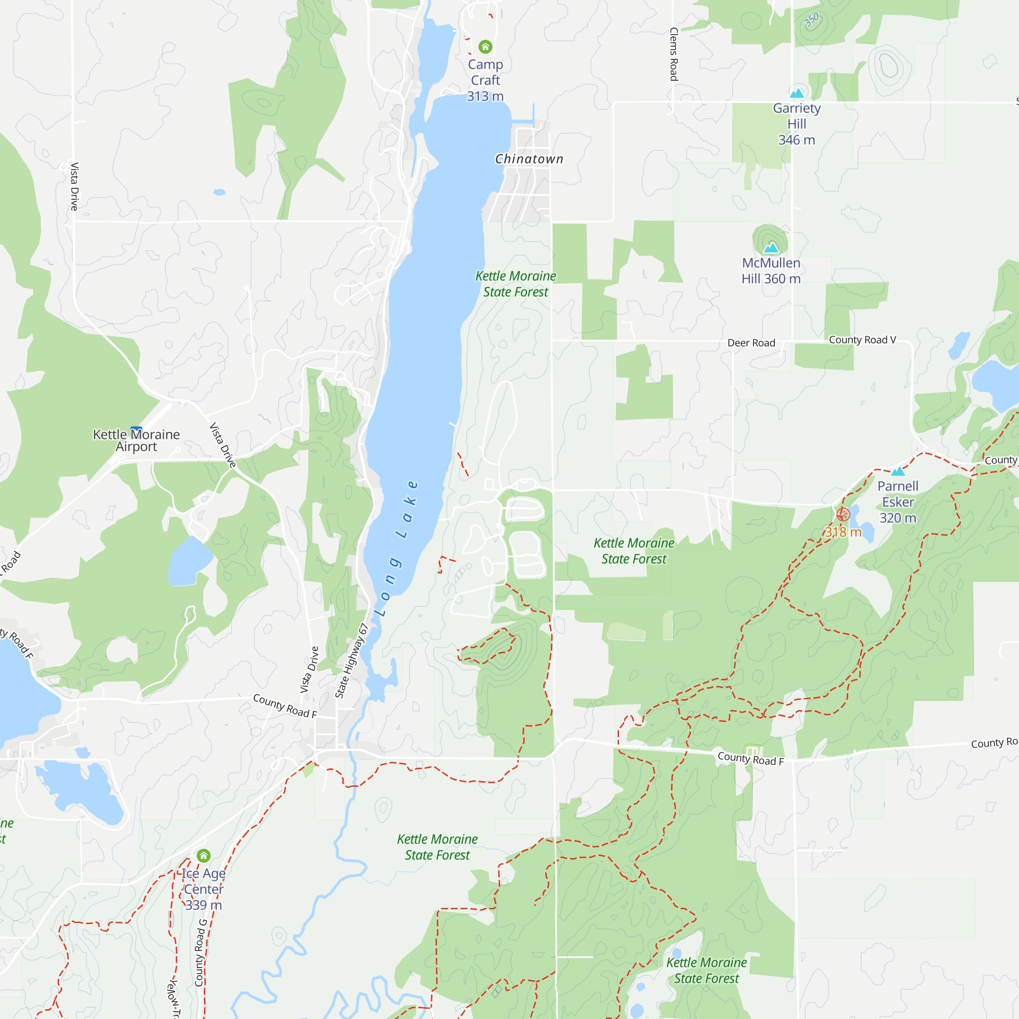 Campground Host map