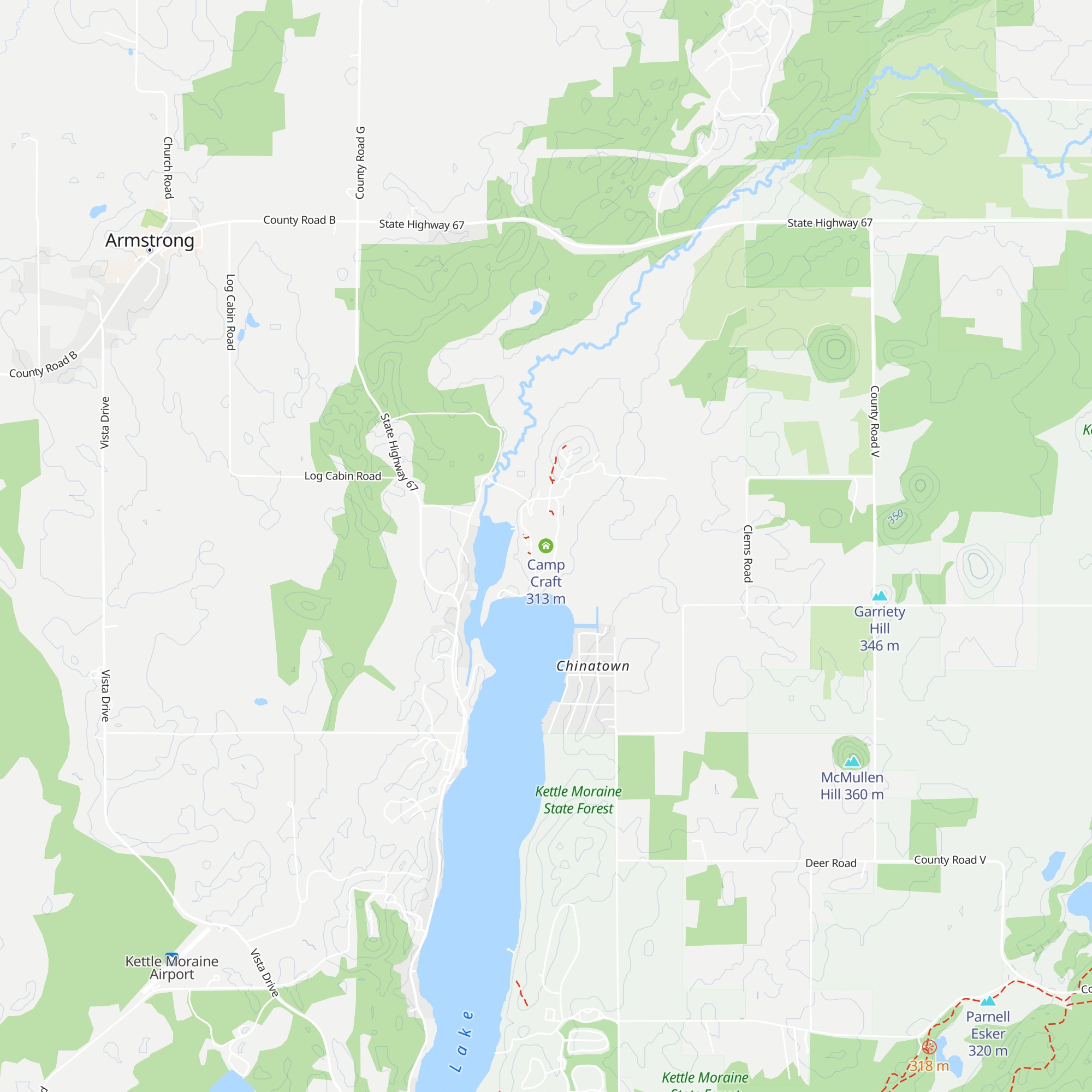 Camp Craft map