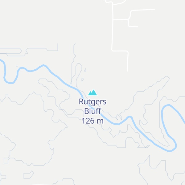 Map of Rutgers Bluff