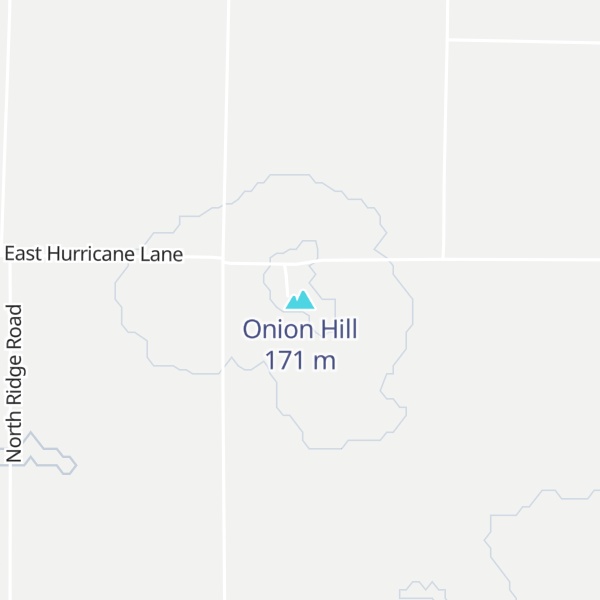 Map of Onion Hill