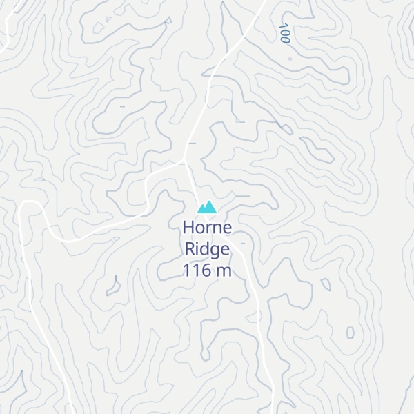 Map of Horne Ridge