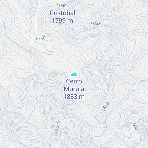 Map of Cerro Murula