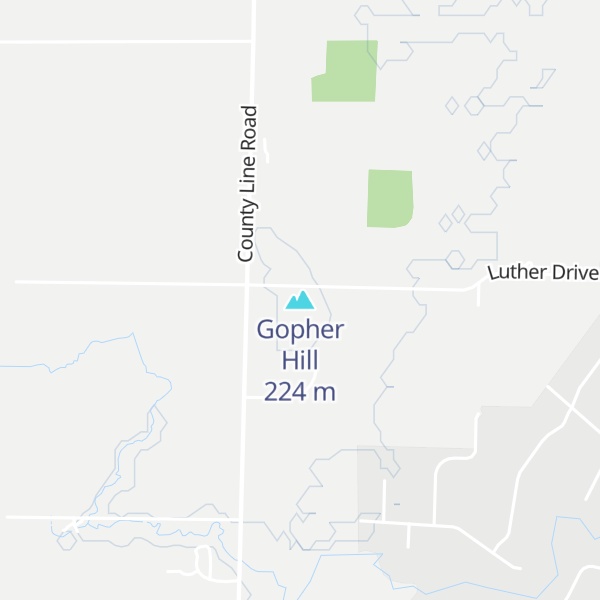 Map of Gopher Hill