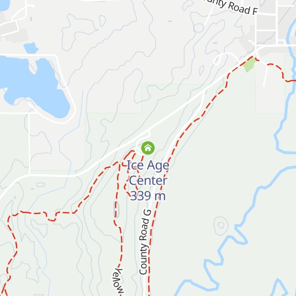 Map of Ice Age Center