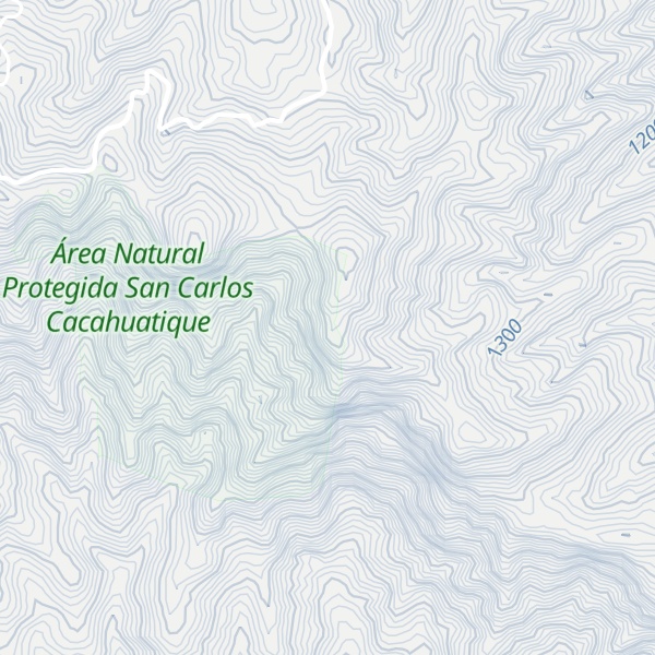 Map of Cerro Campana