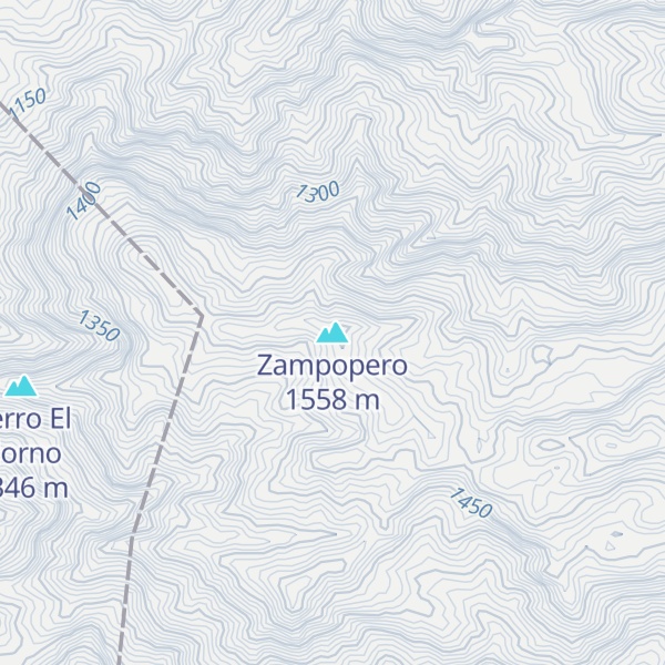 Map of Zampopero