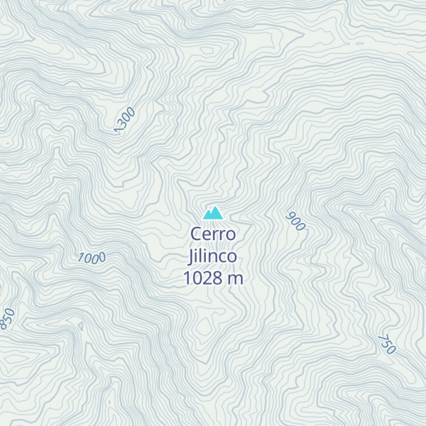 Map of Cerro Jilinco