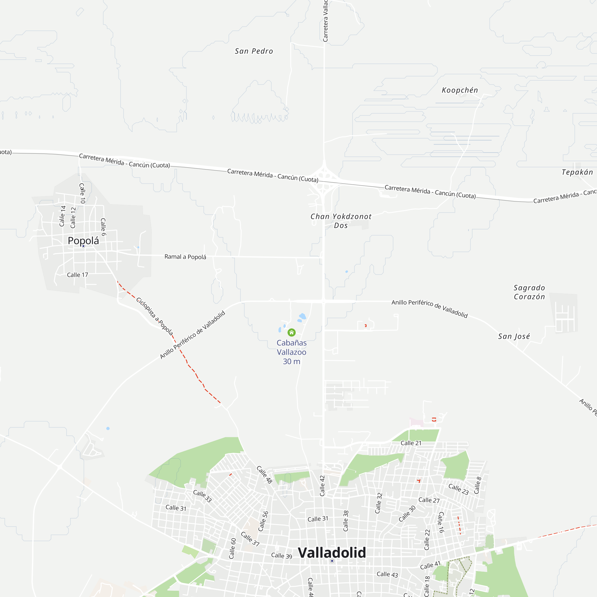 Información sobre Destilería Mayapán map