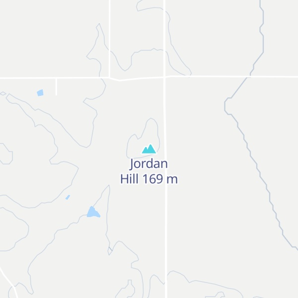 Map of Jordan Hill