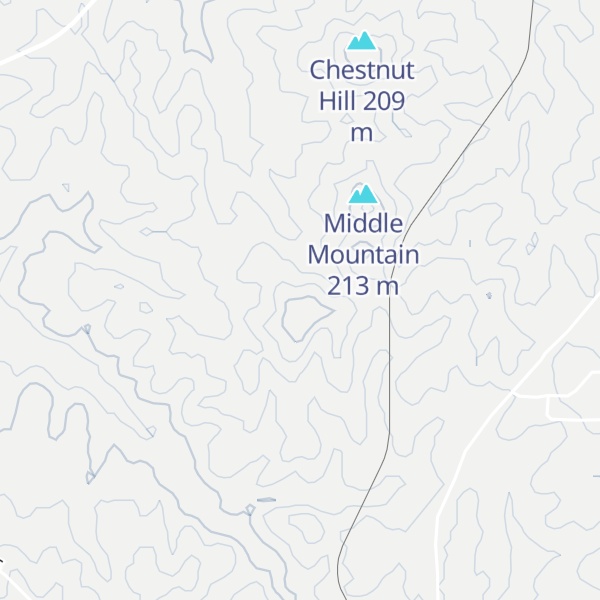 Map of Potato Hill