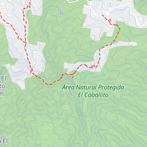 Map of Cerro El Mono