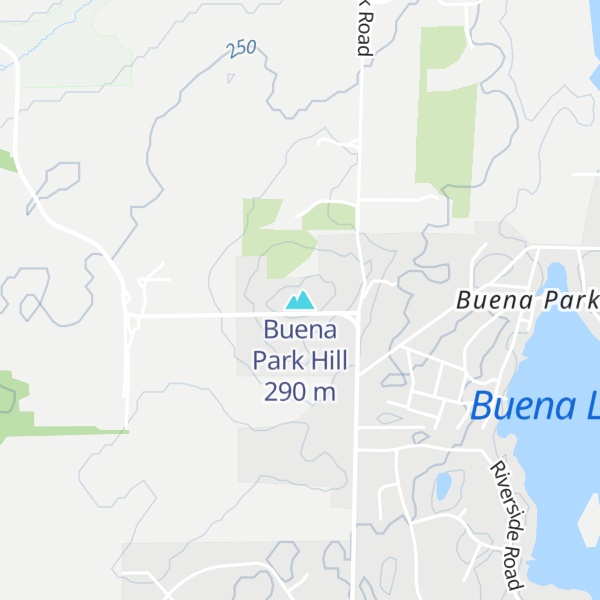Map of Buena Park Hill