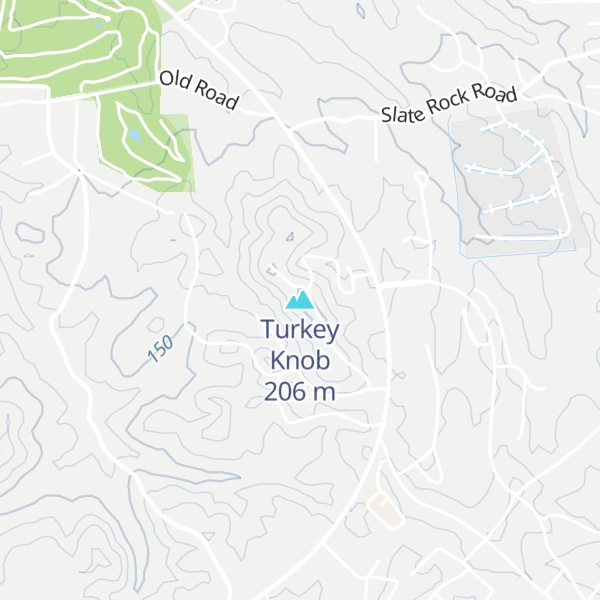 Map of Turkey Knob