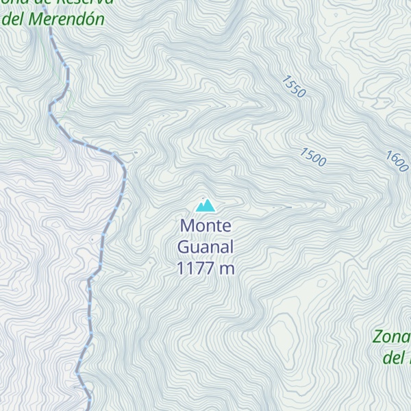 Map of Monte Guanal
