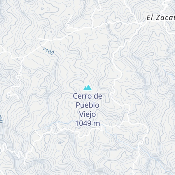 Map of Cerro de Pueblo Viejo