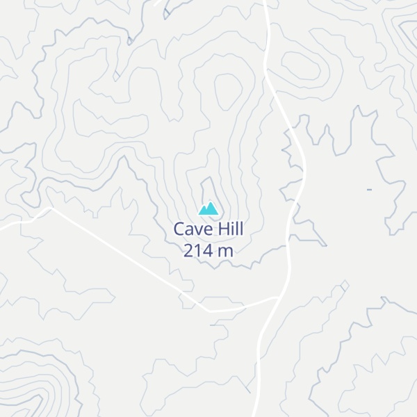 Map of Cave Hill