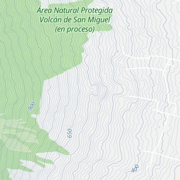 Map of Loma La Rosquilla