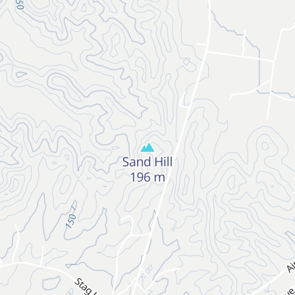 Map of Sand Hill