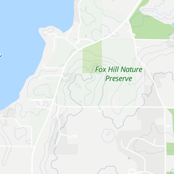 Map of Fox Hill