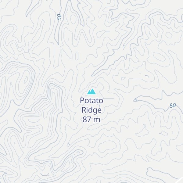 Map of Potato Ridge