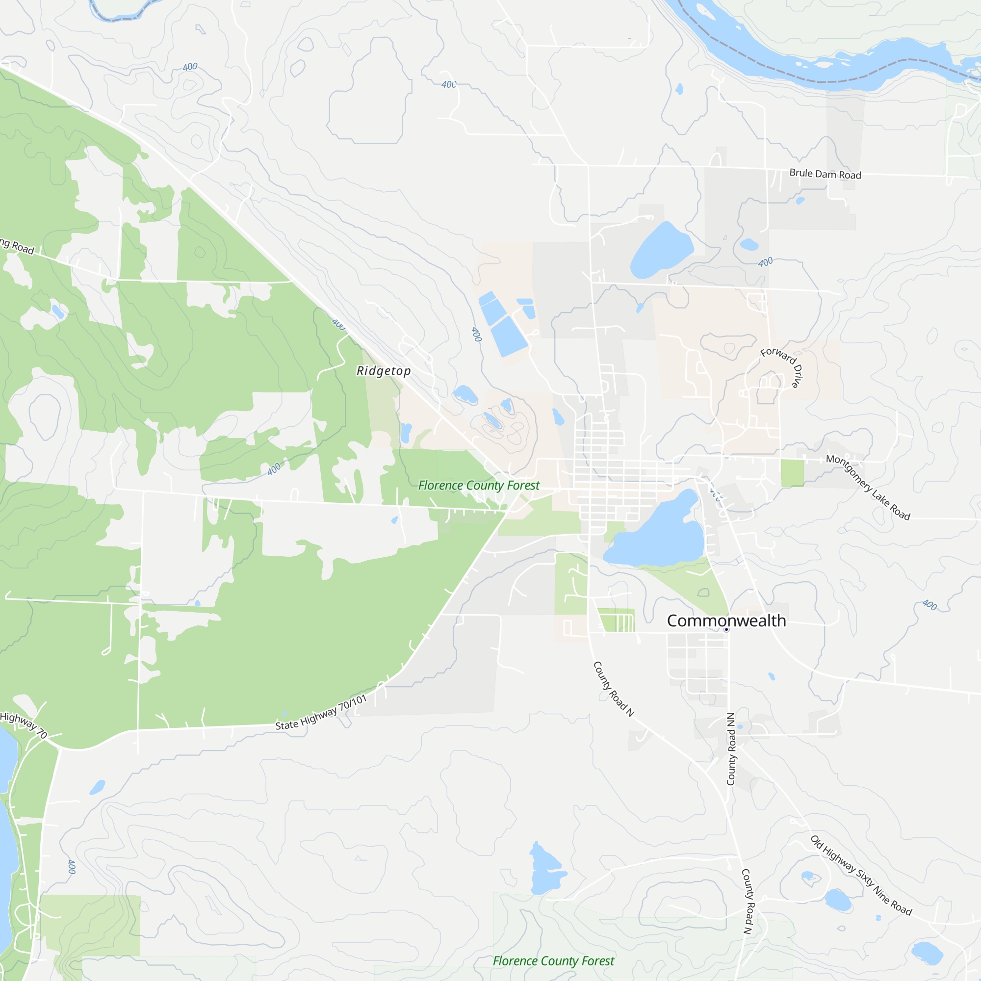 Wild Rivers Interpretive Center map
