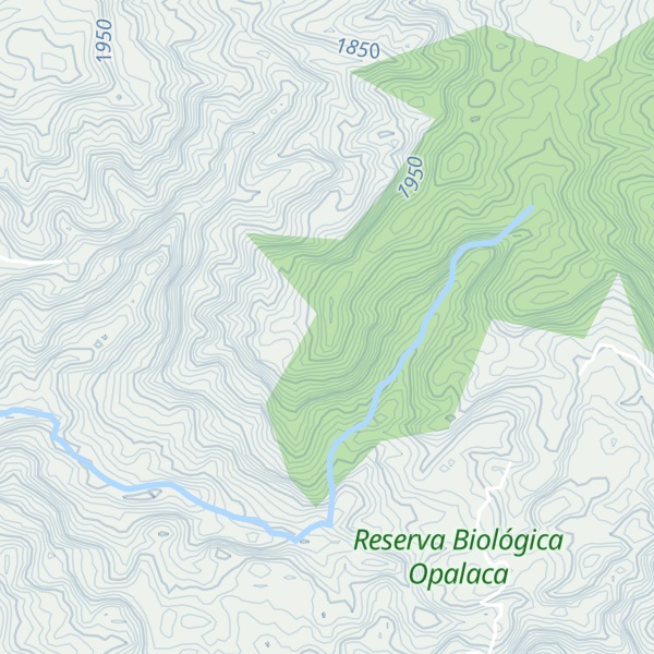 Map of Monte Chupuca