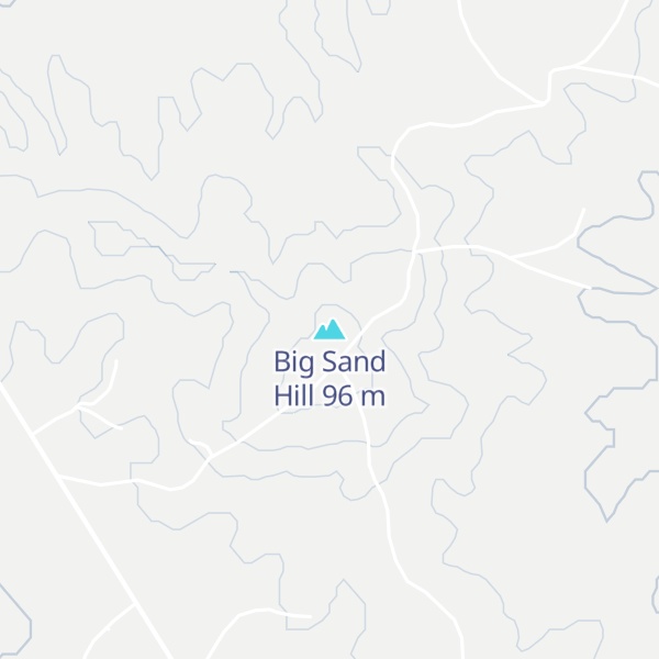Map of Big Sand Hill