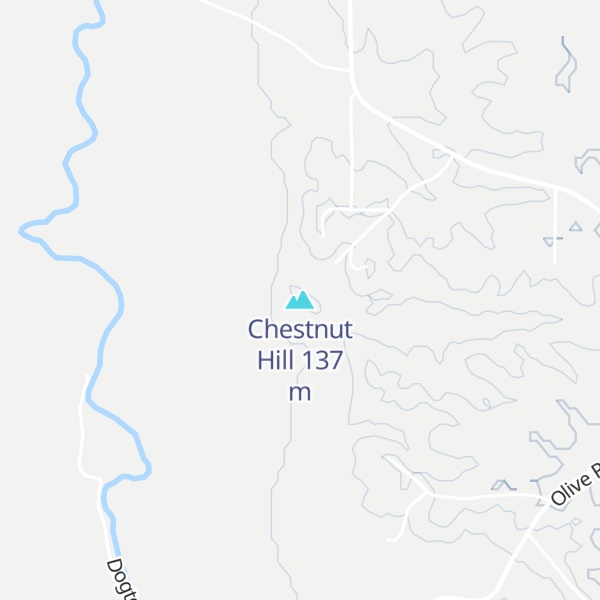 Map of Chestnut Hill