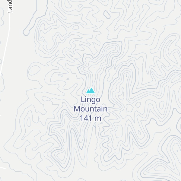 Map of Lingo Mountain