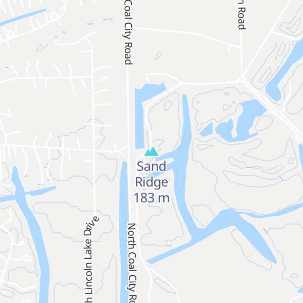 Map of Sand Ridge