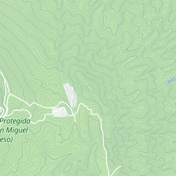 Map of Cerro Partido o El Cimarrón