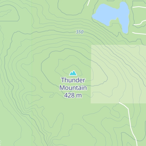 Map of Thunder Mountain