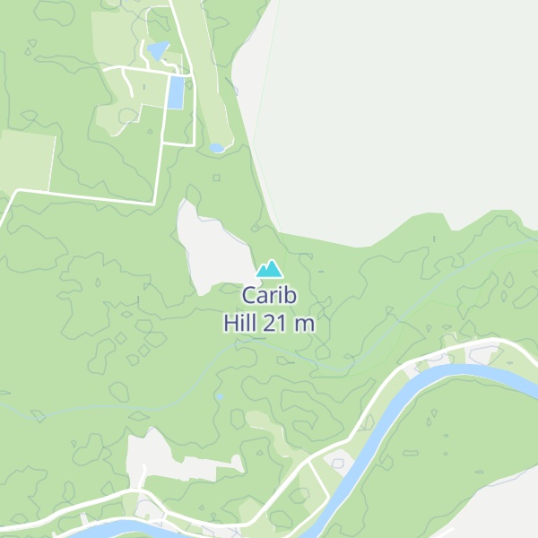 Map of Carib Hill