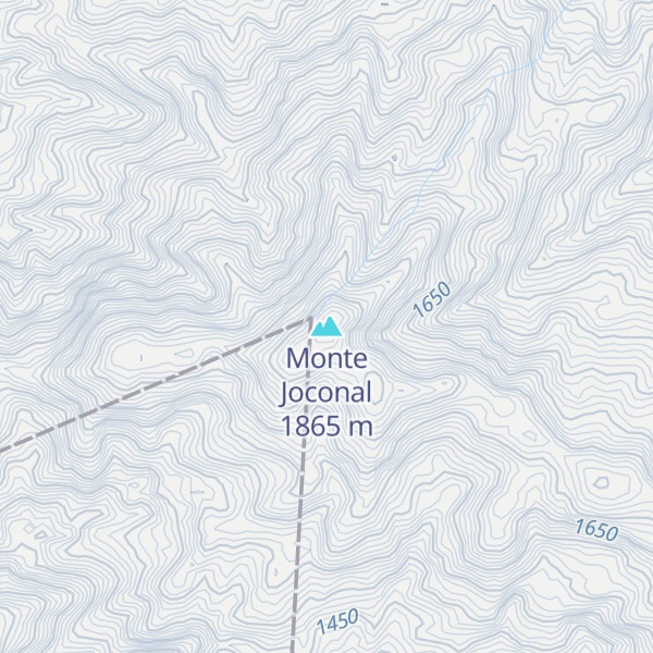 Map of Monte Joconal