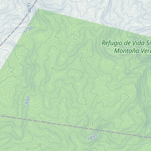 Map of Cerro Barranco Amarillo