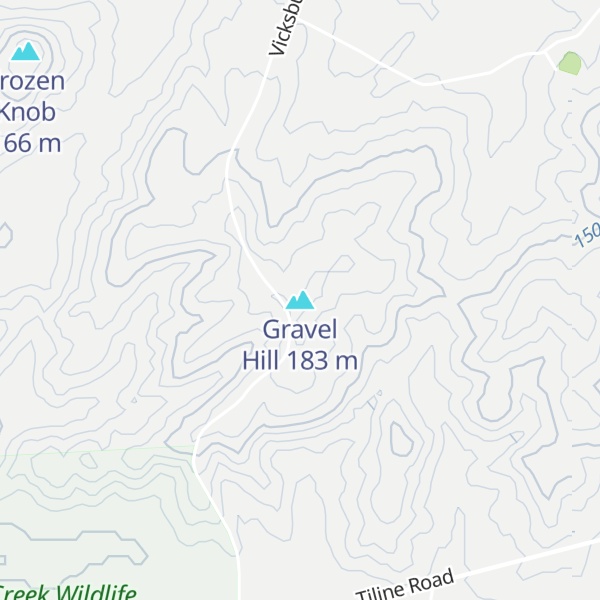 Map of Gravel Hill