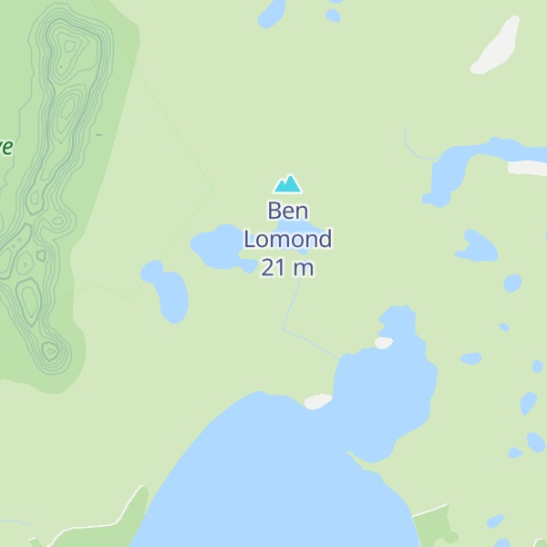 Map of Mount Wagner