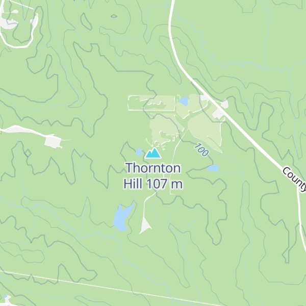 Map of Thornton Hill