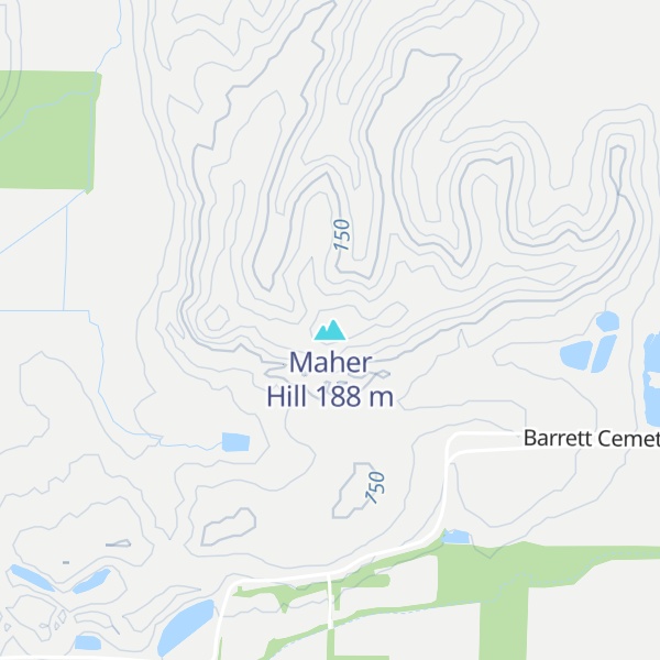 Map of Maher Hill
