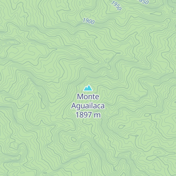Map of Monte Aguailaca