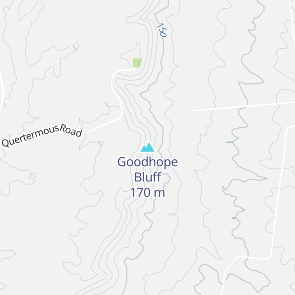 Map of Goodhope Bluff