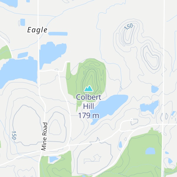 Map of Colbert Hill