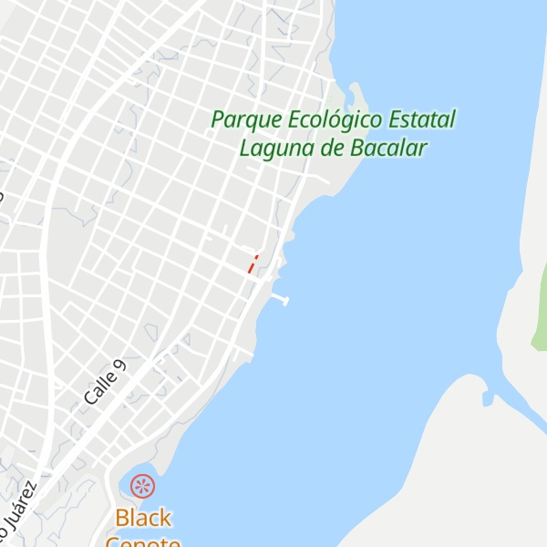 Map of Cabañas