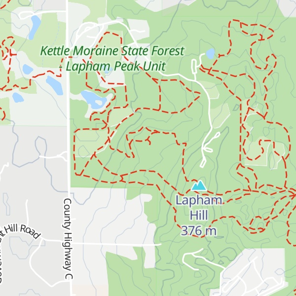 Map of Backpack Campsite
